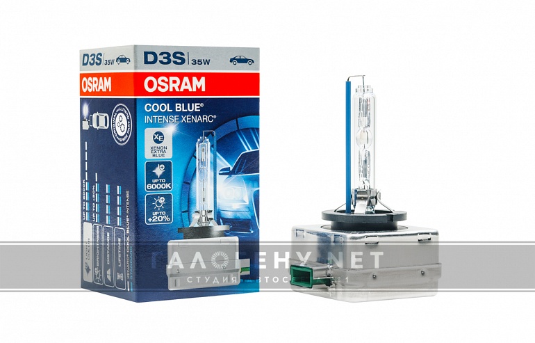 Ксеноновая лампа D3S OSRAM 66340CBI Cool Blue Intense Xenarc