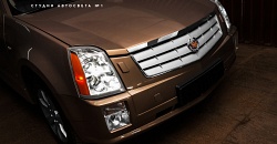 Cadillac SRX — замена штатных модулей на биксенон Hella 3R, устранение запотевания