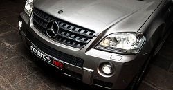 Mercedes-Benz ML/GL-Klasse W164/X164 - ремонт и восстановление света фар. Реставрация фар Mercedes.