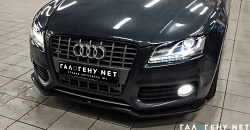 Детейлинг фар и шлифовка стёкол для Audi A5