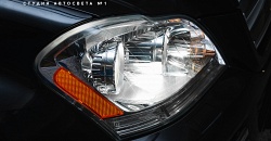 Mercedes-Benz GL164 - замена линз на ксеноновые билинзы Hella 3R, восстановление прозрачности стекол