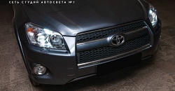 Toyota Rav 4 — замена линз на светодиодные бимодули GNX Professional Series 3.0