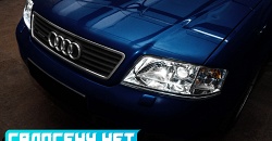 Audi A6 C5 — замена модулей на Hella 2, замена стекол фар