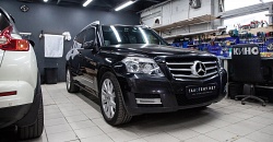 Mercedes-Benz GLK - замена линз, замена ксеноновых ламп, восстановление прозрачности и бронь стекол фар 
