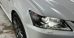 Lexus GS350 - замена линз в фарах на биксеноновые модули GNX Hella 5R Diamond Vision, замена ламп в фарах