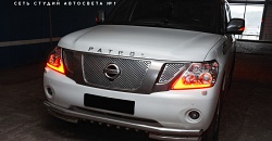 Nissan Patrol Y62 — разработка и установка авторских светодиодных дневных ходовых огней с функцией динамических поворотников