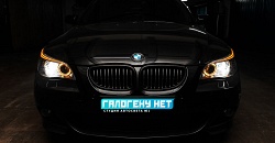 BMW E60 рестайлинг — замена модулей на биксеноновый Hella 3R, замена лампы на D1S Philips X-treme vision +50%