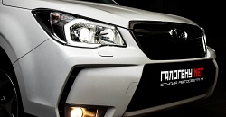 Subaru Forester SJ — замена штатного ксенона на биксеноновые модули Hella 3R