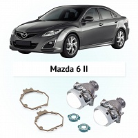 Линзы Hella 3R Crystal для фар Mazda 6 GH 2011-2013