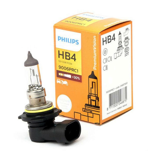 Лампа Philips HB4 9006 Vision +30% (1шт)