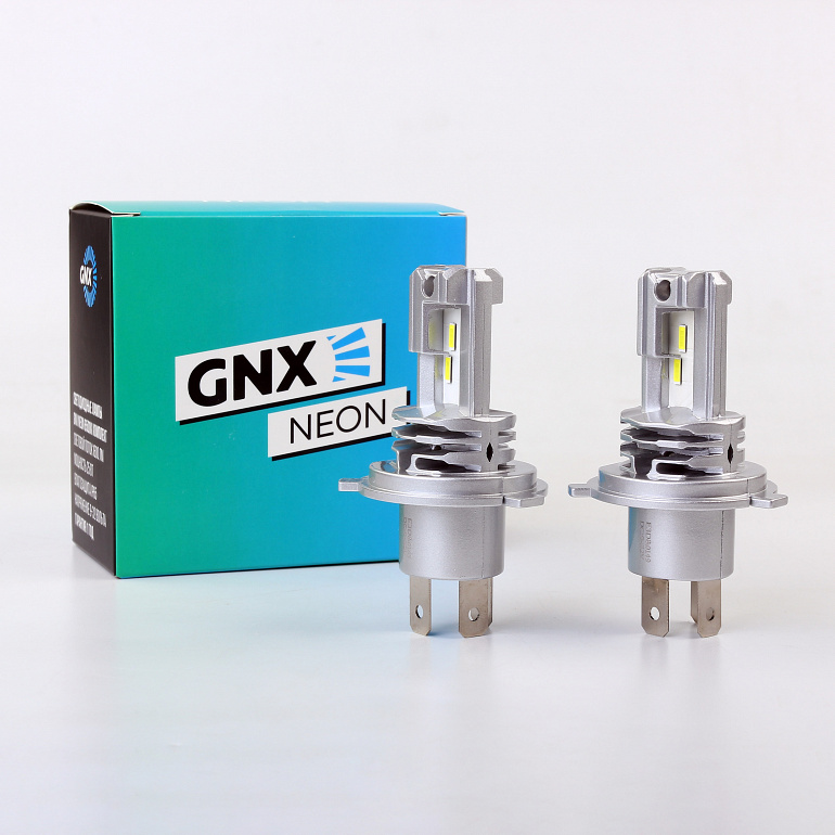 Светодиодные лампы GNX Neon H4 6000K (комплект)