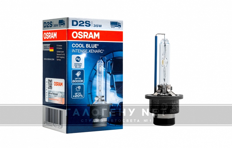 Ксеноновая лампа D2S OSRAM 66240CBI Xenarc Cool Blue Intense